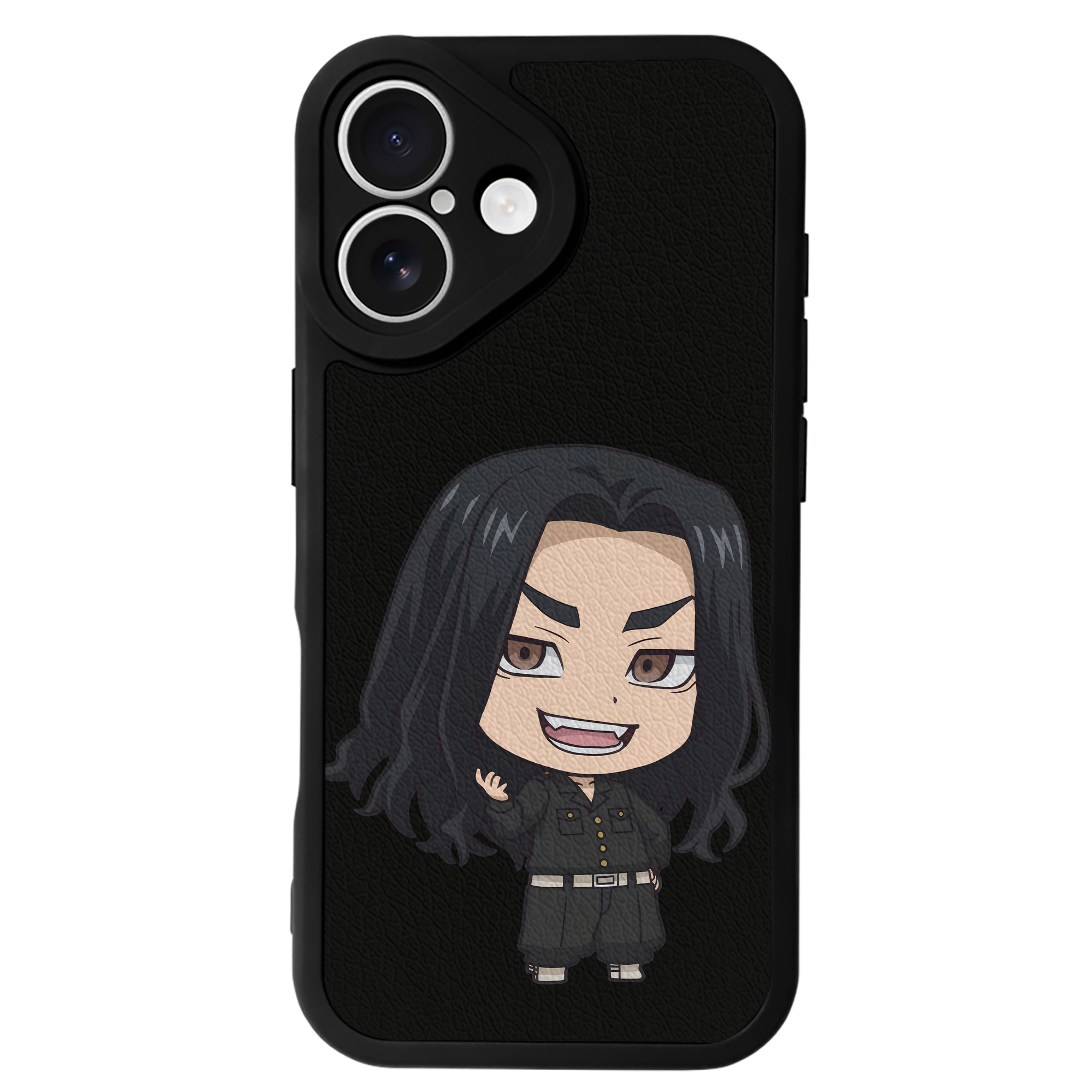 （画像用） 東京リベンジャーズ Tokyo Revengers 【iPhone 16シリーズ対応】シリコンスマホケース（レザー調） 材質：シリコン